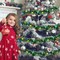50 ft Christmas Tinsel Staircase Garland with 150 LED Light (Multicolor) 9.17 x 7.8 x 3.35 inches